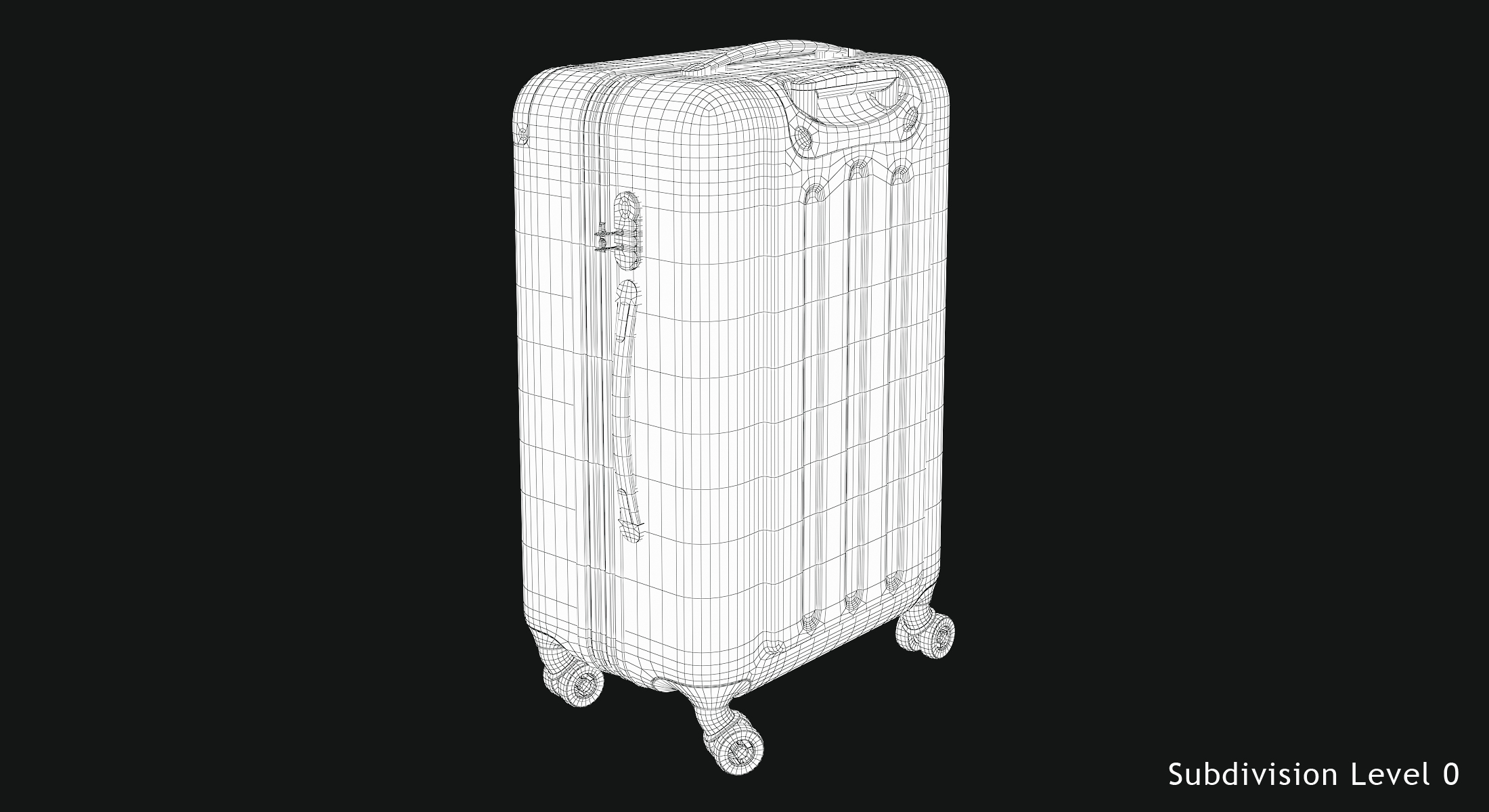 Rolling suitcase 3D TurboSquid 1334644