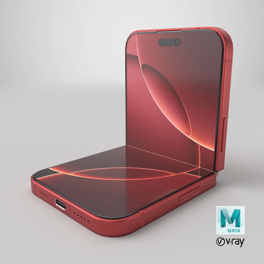 iPhone Flip Bent Crimson Red model https://p.turbosquid.com/ts-thumb/d1/zDhJ6X/Aq/stemcell_maya_vray_render/png/1734590463/1920x1080/fit_q87/933356755fcb8e84099d6bc2c0b31ce3915b10cf/stemcell_maya_vray_render.jpg