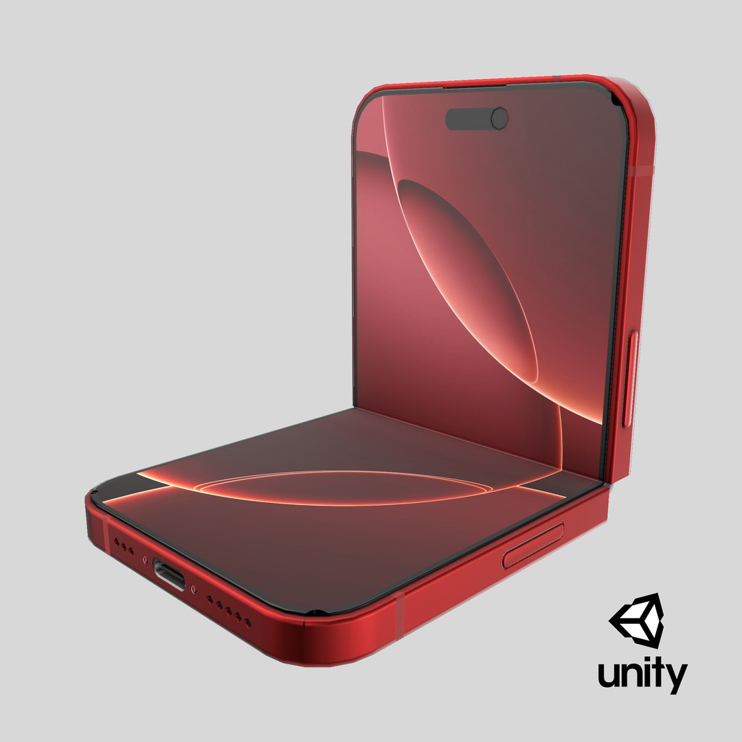 iPhone Flip Bent Crimson Red model https://p.turbosquid.com/ts-thumb/d1/zDhJ6X/qb/stemcell_unity_render/png/1734590474/1920x1080/fit_q87/99379306bbf2e903d0753e0a1a57c1974b8fdba0/stemcell_unity_render.jpg