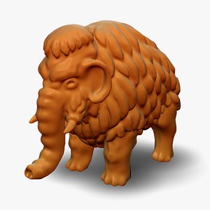 Mammoth tusk figurine