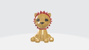 3D model Small Lion