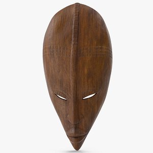 African Nigeria Mask 2 Wood