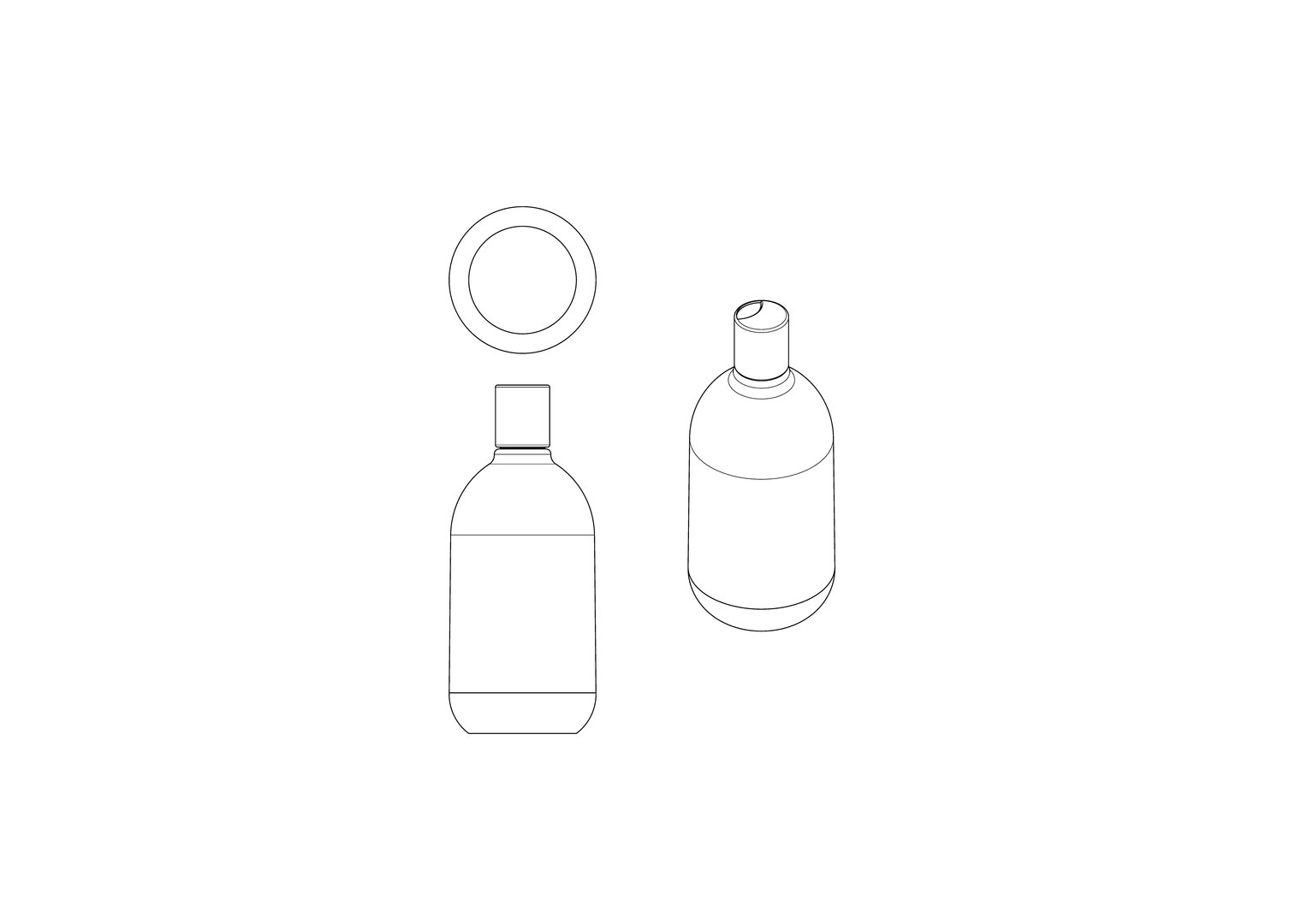 Simple Soap Bottle 3D Model Model - TurboSquid 1923044