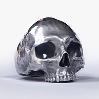 Human Skull Ring