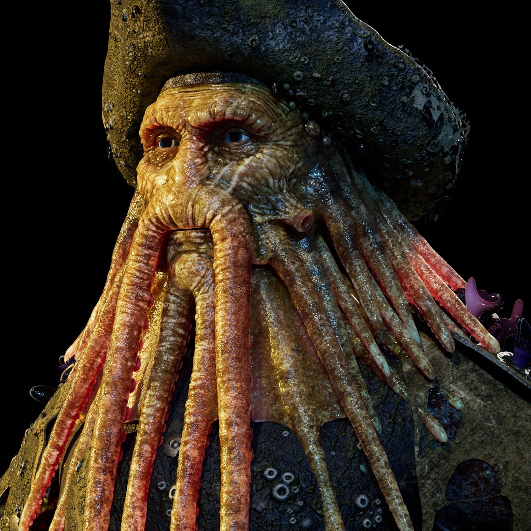 デイビー・ジョーンズ - フル装備3Dモデル - TurboSquid 2137866