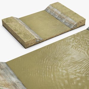 Water Retention Canal Bed Structure