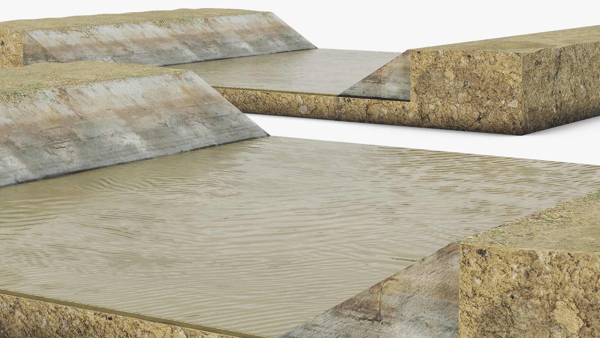 3D Water Retention Canal Bed Structure https://p.turbosquid.com/ts-thumb/d2/GhLa34/mM/water_retention_canal_bed_structure_005/jpg/1776851528/1920x1080/fit_q87/1a8f927ddd6ffe22b3283021d57ec8724b5abd9e/water_retention_canal_bed_structure_005.jpg