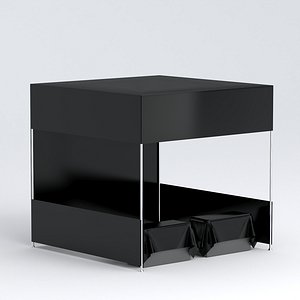 01 Display tent mockup black