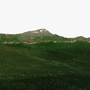 Mount Kholatsakhl Mountain of the Dead Dyatlov Pass 3D