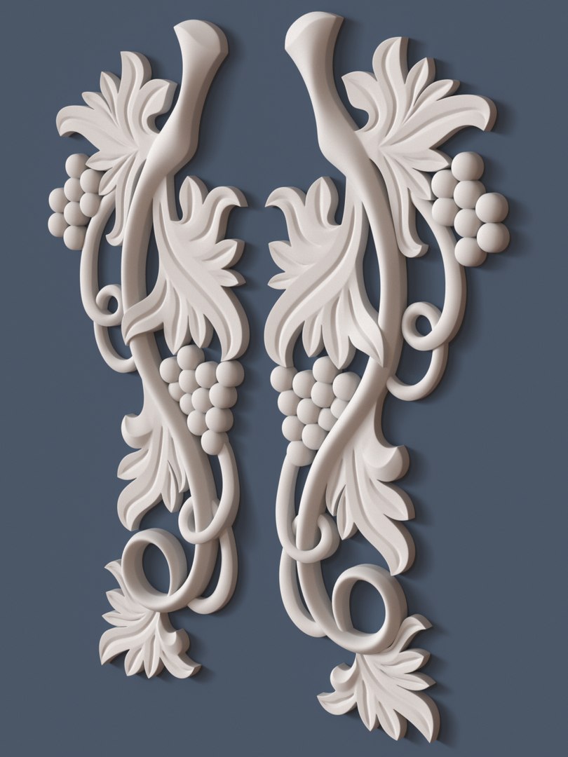 Decorative Scroll 3d Max