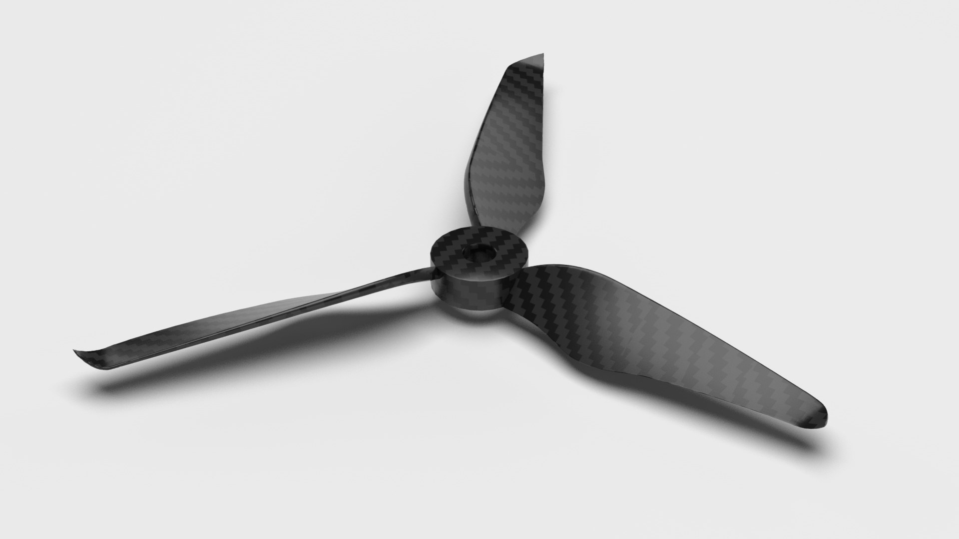 3D Propeller 3 Blades TurboSquid 1953775