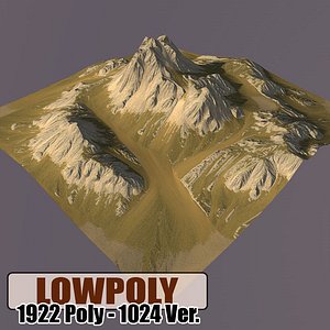 Lowpoly Mountain HL57