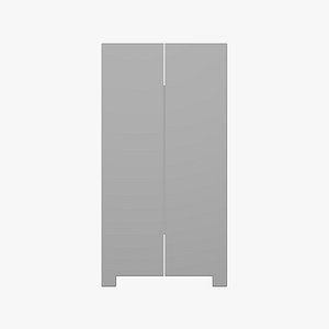 3D Basic Poster Board - Geometry Only No Textures No Materials model