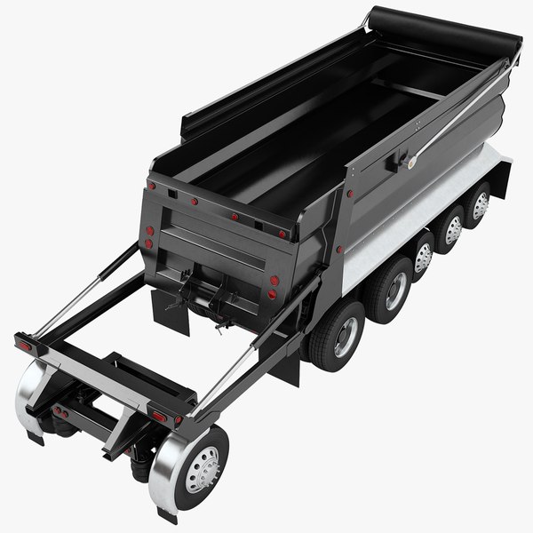Truck Super Dump Back 3D model - TurboSquid 2002467