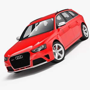 3d model audi rs4 2013