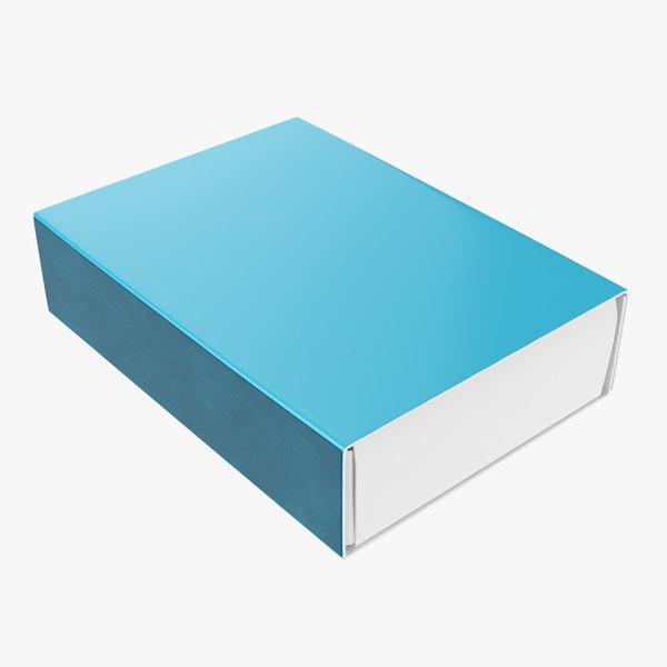 Box of matches 03 3D model