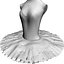 tutu para el ballet "Esmeralda"