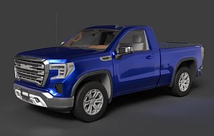 GMC Sierra Reg SLE 1500  3d model 3D model