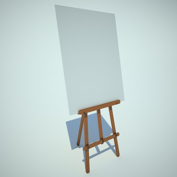 Easel 3D Models for Download TurboSquid