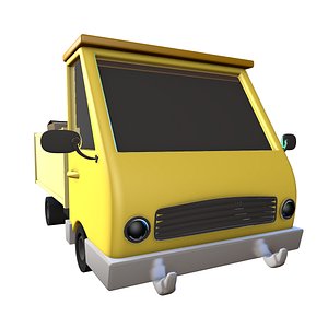 3D Truck Cartoon