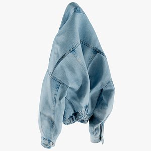 realistic women s jean 3D model