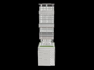 3D antilia building