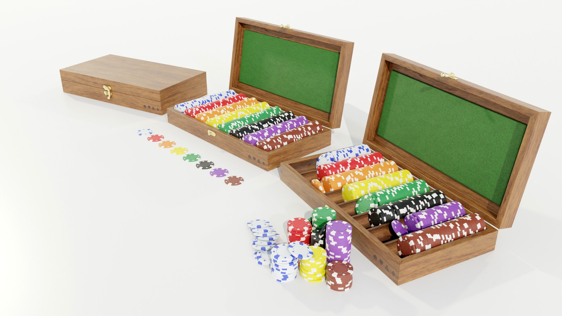 Chips With Case Model - TurboSquid 2163521
