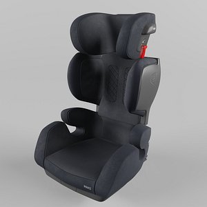 3D Recaro MAKO Children Car Seat  Core Performance Black model