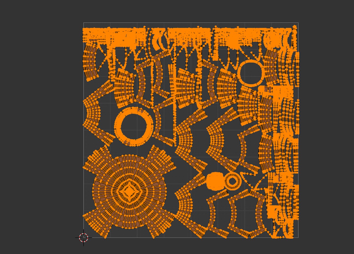 UFO 1 Golden Low Poly Game Asset 3D Model - TurboSquid 2053833