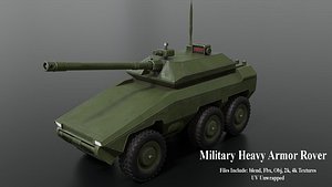 Military Heavy Armor Rover