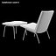 CH401 Cadeira e Banqueta - Hans J. Wegner