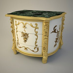Night table Meroni Francesco "Amanda"