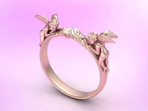 angel ring 3D model