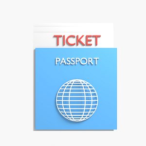 Passport 3D model