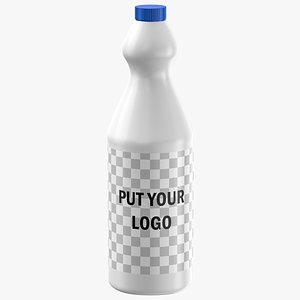 3D editable label bottle