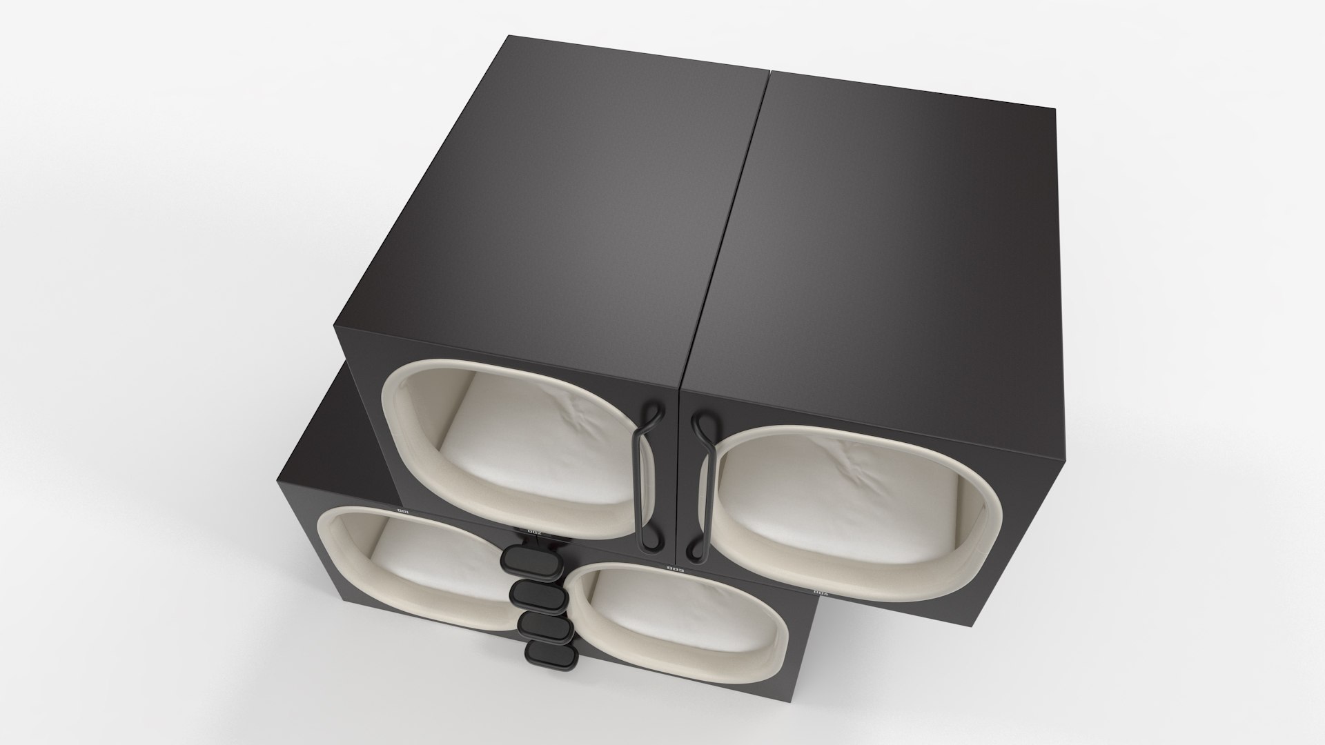 3D Black Futuristic Capsule Hotel model https://p.turbosquid.com/ts-thumb/d3/Hjp524/Zs/blackfuturisticcapsulehotelc4dmodel010/jpg/1691146927/1920x1080/fit_q87/507fc7d9db7afc0f81098dd176c6f4fd2de9a0c4/blackfuturisticcapsulehotelc4dmodel010.jpg