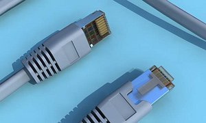 Rj45 utp network cable detailed