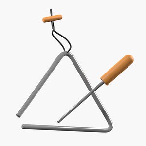 3D Musical Triangle 3D model
