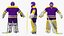 Hockey Goalkeeper Fully Equipped Neutral Pose