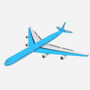 3D airplane model