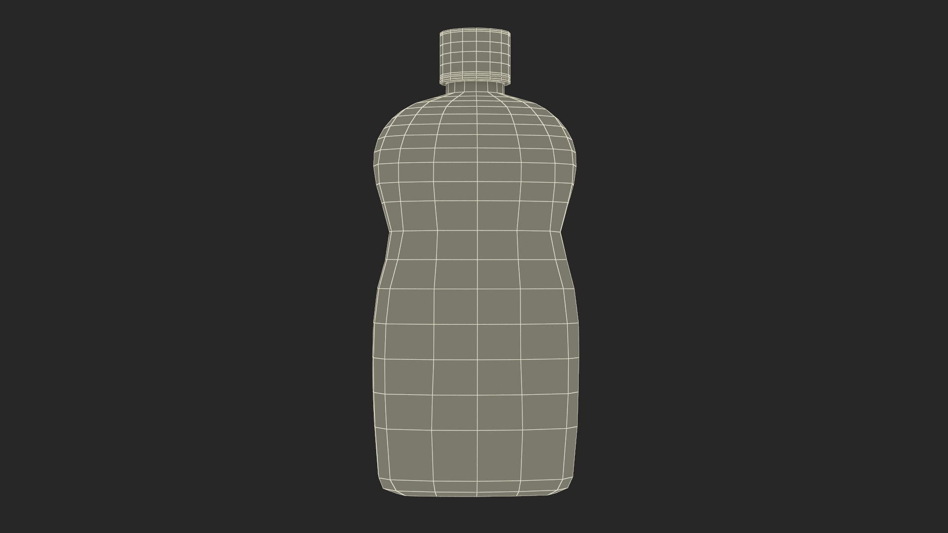 3D Transparent Plastic Oil Bottle - TurboSquid 2315152