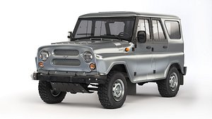 UAZ Hunter 2017 3D