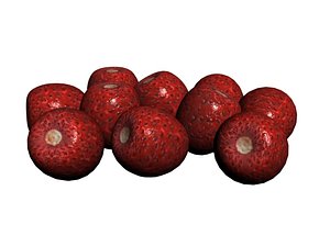 3D fruit food
