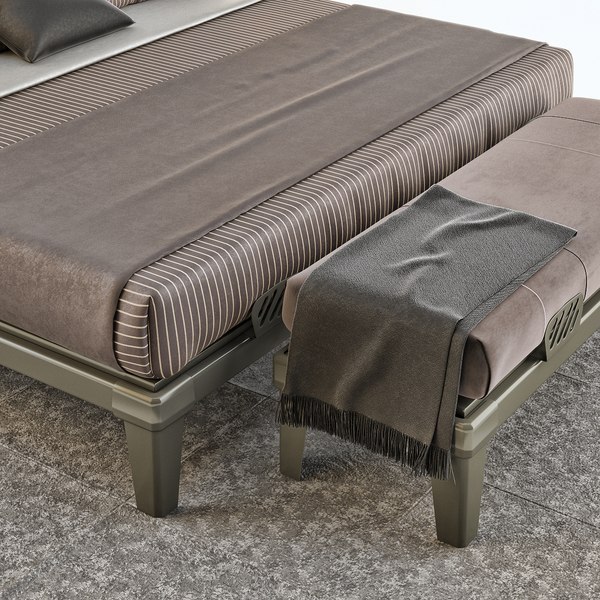 3D model poliform bed bedroom - TurboSquid 1406643