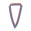 Medalha de fita modelo 3D