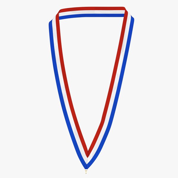 medal ribbon modeled 3d max