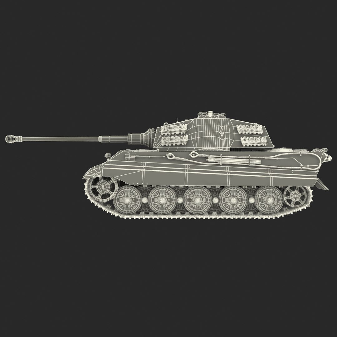 3d Model German Wwii Heavy Tank