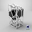 Voronoi Skeleton Vase 3D model