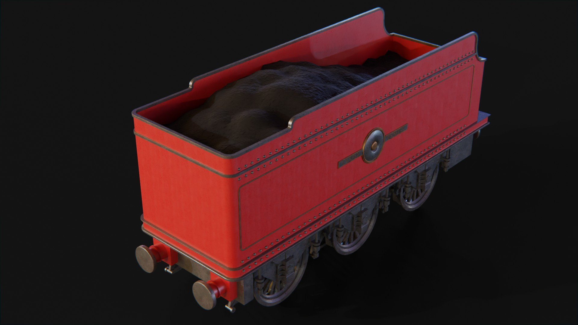 3D Tender GWR 4900 Hogwarts Express - TurboSquid 2121057