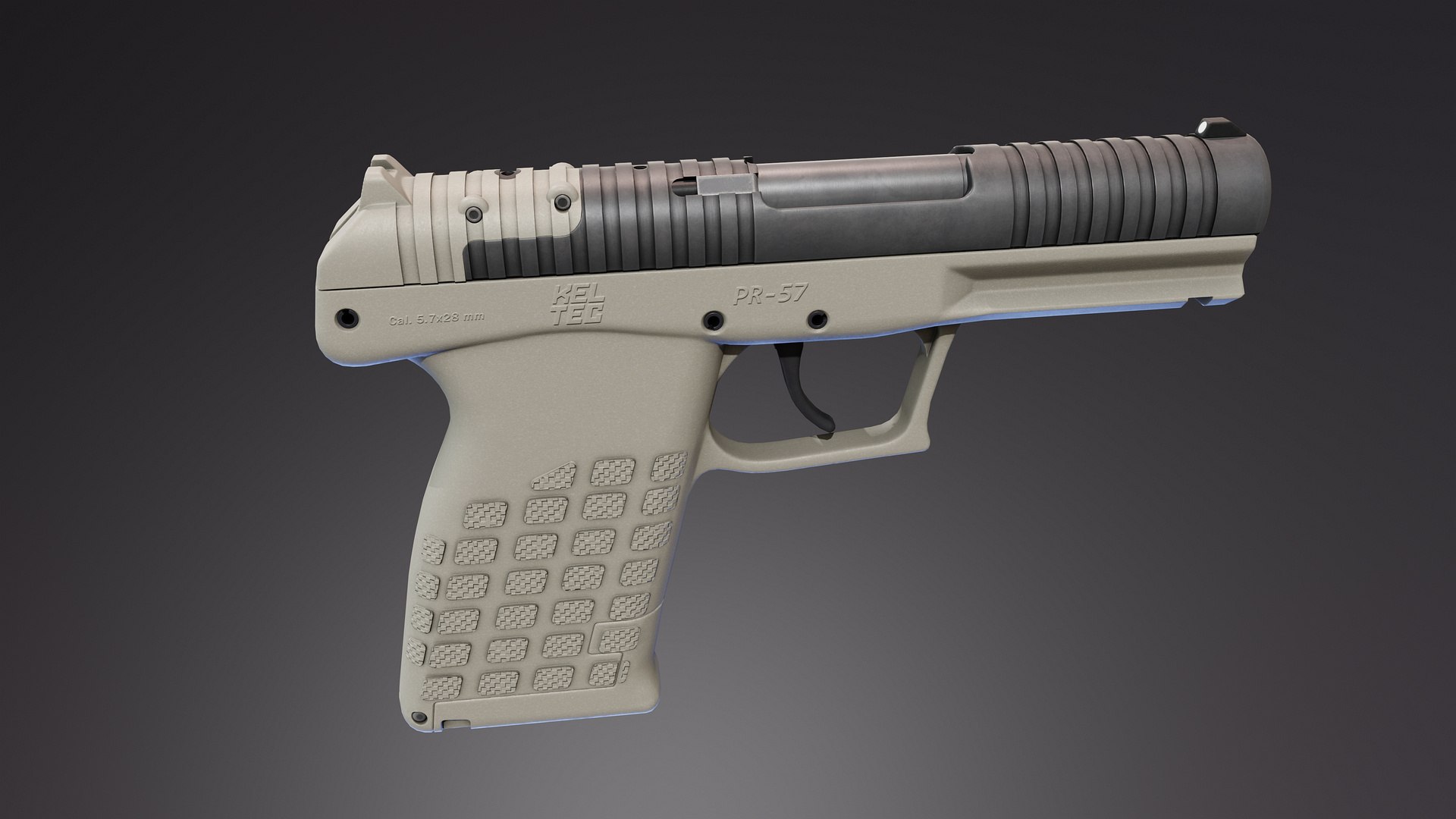PR57 Pistol 3D Model - TurboSquid 2382600